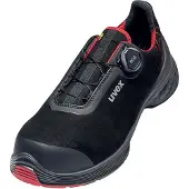 Uvex chaussures basses 1 G2 S3 noir, rouge largeur 12 T. 43
