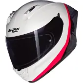 Nolan N60-6 Sport Verniciatura Speciale Casque Intégral Blanc/Noir/Rouge L unisex