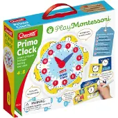 Quercetti Horloge jouet - Apprendre l'heure - Play Montessori - - - UneTaille - Jouets