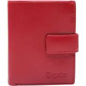 Esquire Cuir porte-monnaie Viktoria 62 Wallet Red rouge foncé