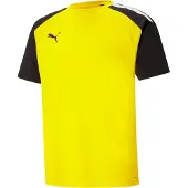 Puma T-Shirt fonctionnel 'Teampacer' noir / blanc cassé