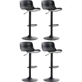 CLP lot de 4 tabourets de bar Almada