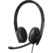 Epos ADAPT 165T USB II - ADAPT 100 Series - Casque - supra-aural - filaire - prise 3,5 mm, USB-A - noir - pour Microsoft Teams, optimisé pour UC (1000902)