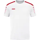 Jako Maillot enfant Power KA, Couleur:blanc/rouge, Taille:128