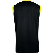 Jako Maillot réversible enfant Change 2.0, Couleur:noir/citro, Taille:XXS