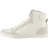 Hummel Baskets hautes 'Slimmer Stadil' gris clair / blanc