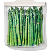 Oxo Good Grips Sachets réutilisables en silicone au lieu de la boîte, sachet plat, 1800 ml
