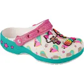 Crocs LOL Surprise BFF Girls Classic Clog 209466-100, tongs, pour filles, blanc, taille : 33/34