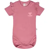 Hummel hmlTALYA RUFFLE BODY S/S - mesa rose, Taille:68