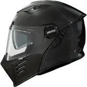Simpson Darksome Carbon, casque rabattable ,Noir Mat ,M
