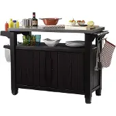 Keter Unity XL Table polyvalente 207 l, brun 230409