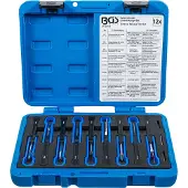 Bgs 60100 Kit universel d'outils de desserrage de connecteurs de câbles, 12 pièces