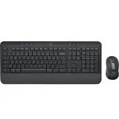 Logitech Signature MK650 for Business - Ensemble clavier et souris - sans fil - 2.4 GHz, Bluetooth LE - QWERTY - italien - Graphite