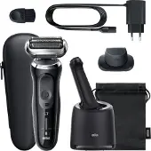 Braun Series 7 71-n Shaver Argenté