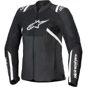 Alpinestars Veste STELLA T-SPS AIR V2, , pour femme (noir/blanc, taille XL)