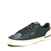 Pepe Jeans pour homme. PMS300011 Trainers Kenton Campus navy (42), Plat, Lacets, Casuel, Marine
