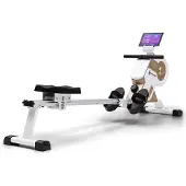 Capital Sports Rameur d'Appartement, Rameur Professionnel avec Résistance Magnétique à 8 Niveaux, Rail en Aluminium de 105 cm, Rameurs Fitness pour le Sport à la Maison, Entraînement Silencieux