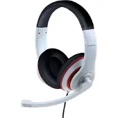 Gembird MHS-03-WTRDBK headphones/headset Wired Head-band Gaming Black, Red, White