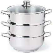 Excelsa Cuiseur vapeur 4 pièces Cooking Tower Sthal Argent