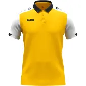 Jako Polo Dynamic pour enfants - 6370, Couleur:jaune/blanc/noir, Taille:164