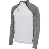 Hummel T-Shirt fonctionnel 'Lead 2.0' gris / noir / blanc