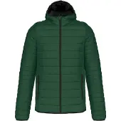 Kariban Veste matelassée légère pour hommes avec capuche