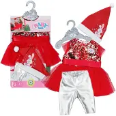 Baby Born Zapf Creation 836118 - tenue de Noël 43cm