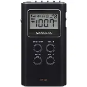 Sangean DT-120B Radio portable Numérique Noir