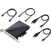 Asus ThunderboltEX 4 carte et adaptateur d'interfaces Interne Mini DisplayPort, PCIe, Thunderbolt, USB 2.0, USB 3.2 Gen 2 (3.1 Gen 2)