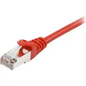 Equip 606508 Patchkabel Cat6A S/FTP 2xRJ45 10.00m rot LSZH