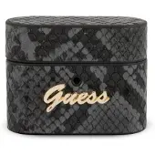 GUESS Guacappusnsmlbk Airpods Pro Coverczarny/Black Python Collection