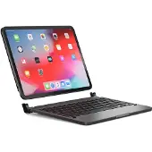 Brydge 11 Pro argent / adapté à l'iPad Pro 11, aluminium, clavier rétro-éclairé, version française (QWERTZ), couleur:Spacegrau
