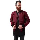 Urban Classics Veste mi-saison bleu marine / bordeaux