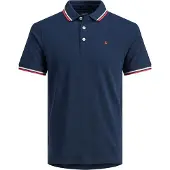 Jack & Jones Hommes + Fit Polo Shirt Short Sleeve Pique Shirt JJEPAULOS Big Size |