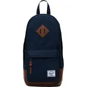 Herschel Heritage Shoulder Bag 11388-03548, Sac à dos, unie, bleu foncé, Taille : One size