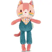 Lilliputiens Jeanne Cat Cuddly Plush Teddy Gris Enfants