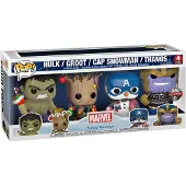 Funko POP! Marvel Holiday Figure 4 Units Multicolore Enfants