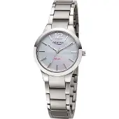 Regent Femme Montre bracelet métal métal Montre solaire analogique argent gris URF1534