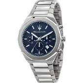 Maserati Montre à affichage analogique argent