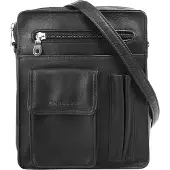 Harold's Cuir sac à épaule bandoulière Country Shoulderbag Black noir