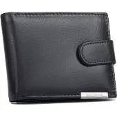 Ronaldo Portefeuille en cuir Tarafah Noir Taille unique