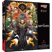 Good Loot Puzzle Gry Wiedźmin Nilfgaard (500 elementów) - Oficjalna Licencja
