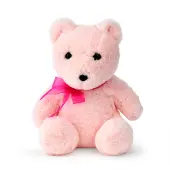 Weplay Merchandise WP MERCHANDISE - Ours en peluche rose Adele (21 cm)