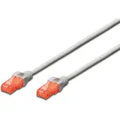Digitus Câble de raccordement, Cat 6, U/UTP, 10,0 m, gris