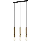 ITALUX Lustre Torla moderne noir PEN-5041-3-BKBR
