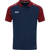 Jako Polo Performance Hommes - Marine / Rouge