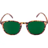 Masterdis Lunettes de soleil 'Arthur' rouille / cognac / vert