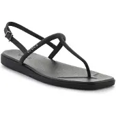 Crocs Sandales plates Miami Thong Sandal femmes - Noir - 36 / 37