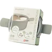 Berghoff Poêle à frire Balance, basse, antiadhésive, 24 cm, 4.4 L, Moonmist, Aluminium recyclé - | Leo Line