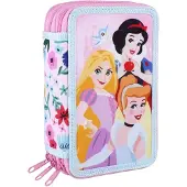 Disney Plumier avec accessoires 3 niveaux Princesses 2700000401